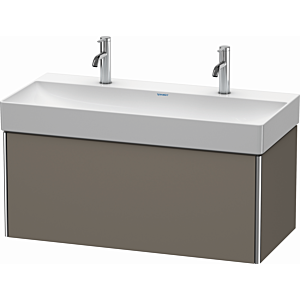 Duravit XSquare Duravit XSquare XS406309090 98.4x39.7x46cm, 2000 pull-out, flannel gray, silk matt