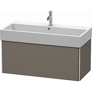 Duravit XSquare Waschtisch-Unterschrank XS409609090 98,4x39,7x46cm, 1 Auszug, Flannel Grey seidenmatt