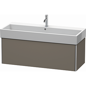 Duravit XSquare Waschtisch-Unterschrank XS409709090 118,4x39,7x46cm, 1 Auszug, Flannel Grey seidenmatt