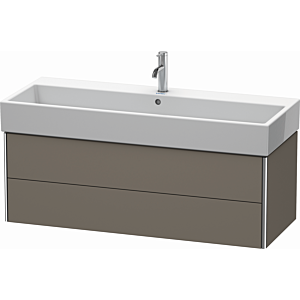 Duravit XSquare Duravit XSquare XS419709090 118.4x39.7x46cm, 2 drawers, flannel gray silk matt