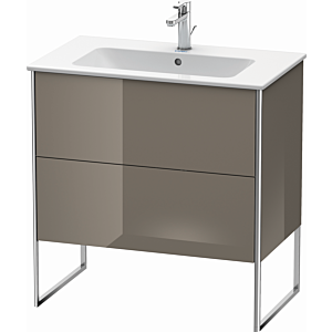 Duravit XSquare Duravit XSquare XS444608989 81x59.2x47.8cm, 2 pull-outs, flannel gray high gloss
