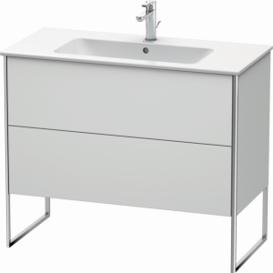 Duravit XSquare Waschtisch-Unterschrank XS444703636 101x59,2x47,8cm, 2 Auszüge, weiß seidenmatt