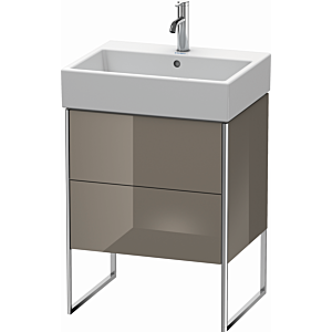 Duravit XSquare Duravit XSquare XS447308989 58.4x49.1x46cm, 2 pull-outs, flannel gray high gloss