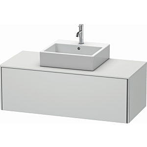 Duravit XSquare Waschtisch-Unterschrank XS490203636 120x40x54,8cm, 1 Auszug, weiß seidenmatt