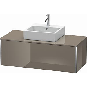Duravit XSquare XS490208989 120x40x54.8cm, coulissant 2000 , gris flanelle brillant