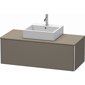 Duravit XSquare Waschtisch-Unterschrank XS490209090 120x40x54,8cm, 1 Auszug, Flannel Grey seidenmatt