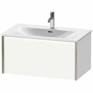 XViu Duravit vasque XV40340B118 81 x 39,7 x 48 cm, blanc mat, 2000 , champagne mat