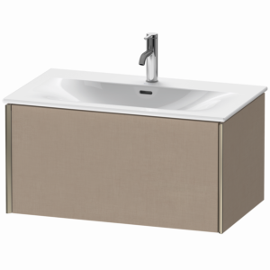 Duravit XViu vanity unit XV40340B175 81 x 39.7 x 48 cm, linen, 2000 pull-out, matt champagne