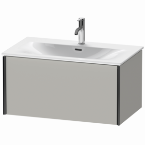 XViu Duravit vasque XV40340B207 81 x 39,7 x 48 cm, gris béton mat, 2000 , noir mat