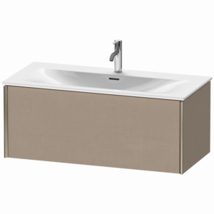 Duravit XViu vanity unit XV40350B175 101 x 39.7 x 48 cm, linen, 2000 pull-out, matt champagne