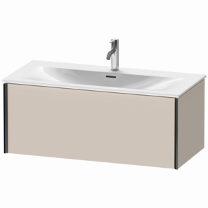 Duravit XViu vanity unit XV40350B291 101 x 39.7 x 48 cm, matt taupe, 2000 pull-out, matt black