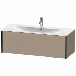 XViu Duravit vasque XV40360B275 121 x 39,7 x 48 cm, lin, 2000 , noir mat