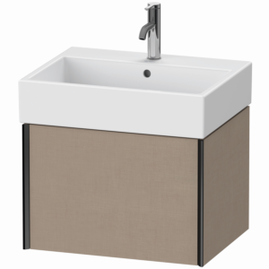 XViu Duravit vasque XV42340B275 58,4 x 39,7 x 45,4 cm, lin, 2000 , noir mat