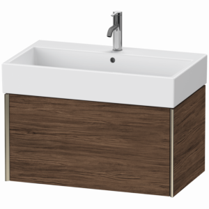 XViu Duravit vasque XV42360B121 78,4 x 39,7 x 45,4 cm, 2000 foncé, coulissant match1, champagne mat