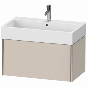 XViu Duravit vasque XV42360B191 78,4 x 39,7 x 45,4 cm, taupe mat, 2000 , champagne mat