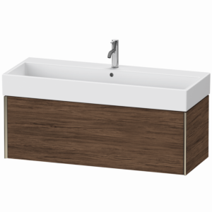 Duravit XViu vanity unit XV42380B121 118.4 x 39.7 x 45.4 cm, dark 2000 , match1 pull-out, matt champagne