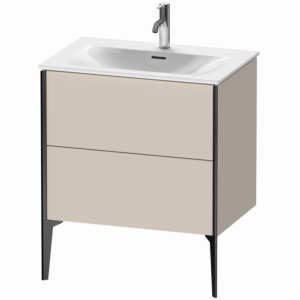 Duravit XViu vanity unit XV43010B291 71 x 59, match1 x 48 cm, matt taupe, 2 2000