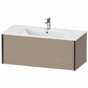 XViu Duravit vasque XV40270B275 101 x 40 x 48 cm, lin, 2000 , suspendu, noir mat