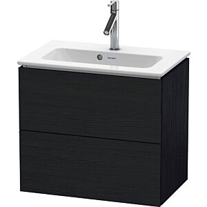 Duravit L-Cube vanity unit LC625601616 62 x 39, 2000 cm, Eiche schwarz , 2 drawers, wall-hung