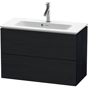 Duravit L-Cube vanity unit LC625701616 82 x 39, 2000 cm, Eiche schwarz , 2 drawers, wall-hung