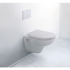 Duravit D-Code basic Wand Tiefspül WC 0184090000 weiss