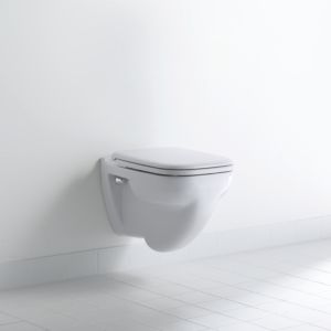 Duravit D-Code Wand Flachspül WC 2210090000 weiss