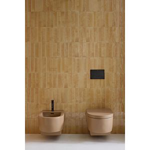 Duravit Balcoon wall-mounted toilet 290609AM00 540 mm, Clay terra matt, washdown, rimless, including concealed fixings, 4.5 l, horizontal outlet