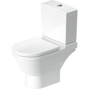 Duravit Starck 3 Stand Tiefspül WC 0126090000 weiss, Abgang waagerecht, zur Kombination