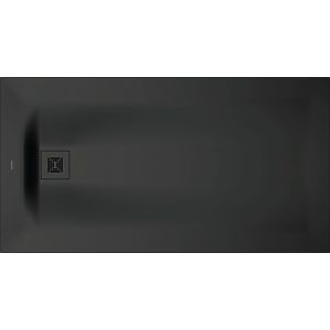 Duarvit Sustano receveur de douche rectangulaire 720283650000000 150 x 80 x 3 cm, gris foncé mat