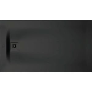 Duarvit Sustano Rechteck-Duschwanne 720285650000000 160 x 90 x 3 cm, dunkelgrau matt