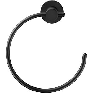 Duravit D-Code Handtuchring 0099214600 Schwarz Matt, Ø169 mm, Schwenkbar