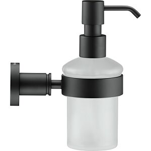 Duravit D-Code soap dispenser 0099164600 Black Matt, wall-mounted, Ø57 mm