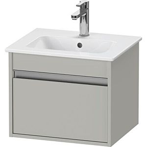 Duravit Ketho Waschtisch-Unterschrank KT640400707 50x41,2x41cm, 1 Auszug, wandhängend, betongrau matt
