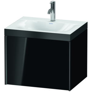 XViu Duravit vasque XV4609OB240P 60x48cm, coulissant 2000 2000 , noir mat, Cadres P, noir brillant