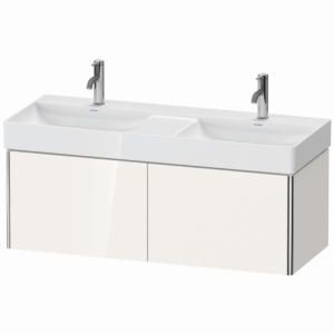 Duravit XSquare Waschtisch-Unterschrank XS406402222 118,4x39,7x46cm, 2 Auszüge, weiß hochglanz