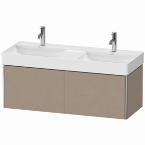 Duravit XSquare Duravit XS406407575 118,4x39,7x46cm, 2 coulissants, Lin