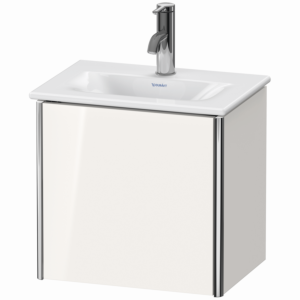 Duravit XSquare Waschtisch-Unterschrank XS4220L2222 43x39,7x30,8cm, Anschlag links, weiß hochglanz, 1 Tür