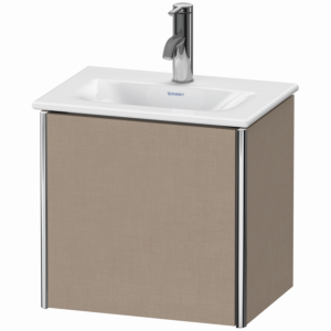 Duravit XSquare Waschtisch-Unterschrank XS4220L7575 43x39,7x30,8cm, Anschlag links, Leinen, 1 Tür