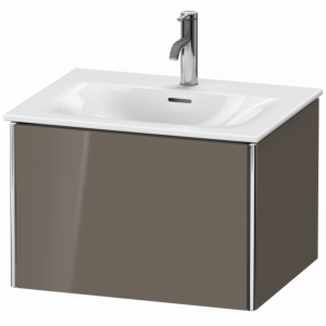 Duravit XSquare Duravit XS422208989 61x39.7x47.8cm, gris flanelle brillant, 2000 coulissant