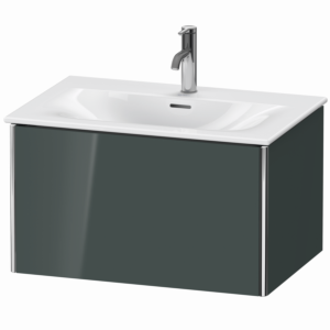 Duravit XSquare Duravit XSquare XS422303838 71x39.7x47.8cm, Dolomiti Grey high gloss, 2000 pull-out