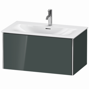 Duravit XSquare Duravit XSquare XS422403838 81x39.7x47.8cm, Dolomiti Grey high gloss, 2000 pull-out