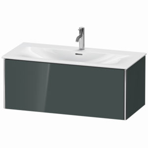 Duravit XSquare Duravit XSquare XS422503838 101x39.7x47.8cm, Dolomiti Grey high gloss, 2000 pull-out