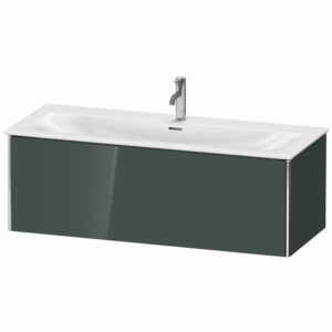 Duravit XSquare Duravit XSquare XS422603838 121x39.7x47.8cm, Dolomiti Grey high gloss, 2000 pull-out
