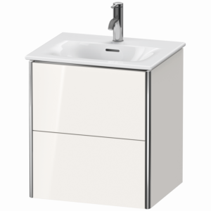 Duravit XSquare Duravit XS432102222 51x56x41.8cm, 2 tiroirs, blanc brillant