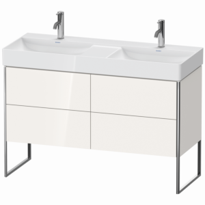Duravit XSquare Duravit XS445602222 118,4x73,1x46cm, 4 tiroirs, blanc brillant