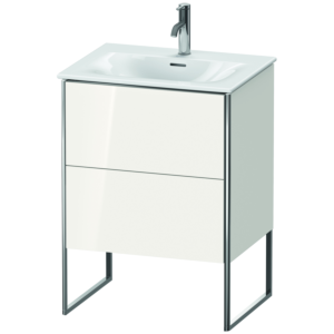 Duravit XSquare Duravit XS452202222 61x84x47.8cm, blanc brillant, 2 coulissants