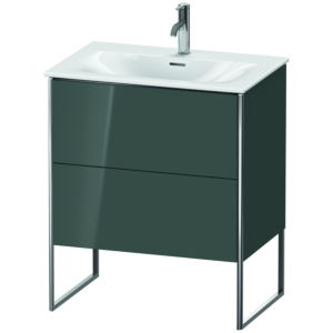 Duravit XSquare Duravit XS452303838 71x84x47.8cm, Dolomiti Grey brillant, 2 coulissants