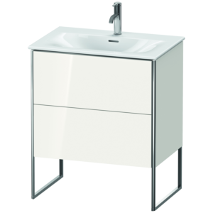 Duravit XSquare Duravit XS452308585 71x84x47.8cm, blanc brillant, 2 coulissants
