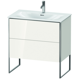 Duravit XSquare Duravit XS452402222 81x84x47.8cm, blanc brillant, 2 coulissants