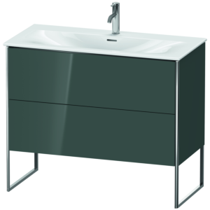 Duravit XSquare Duravit XS452503838 101x84x47.8cm, Dolomiti Grey brillant, 2 coulissants